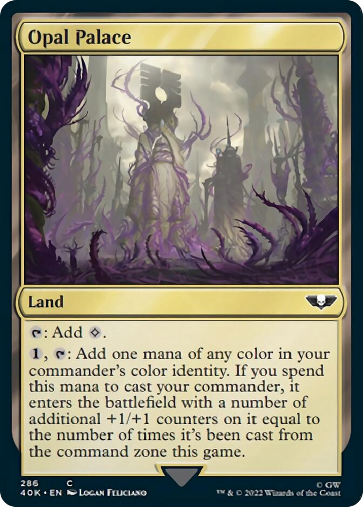 Magic | Opal Palace (Surge Foil) [Warhammer 40,000] | The Nerd Merchant
