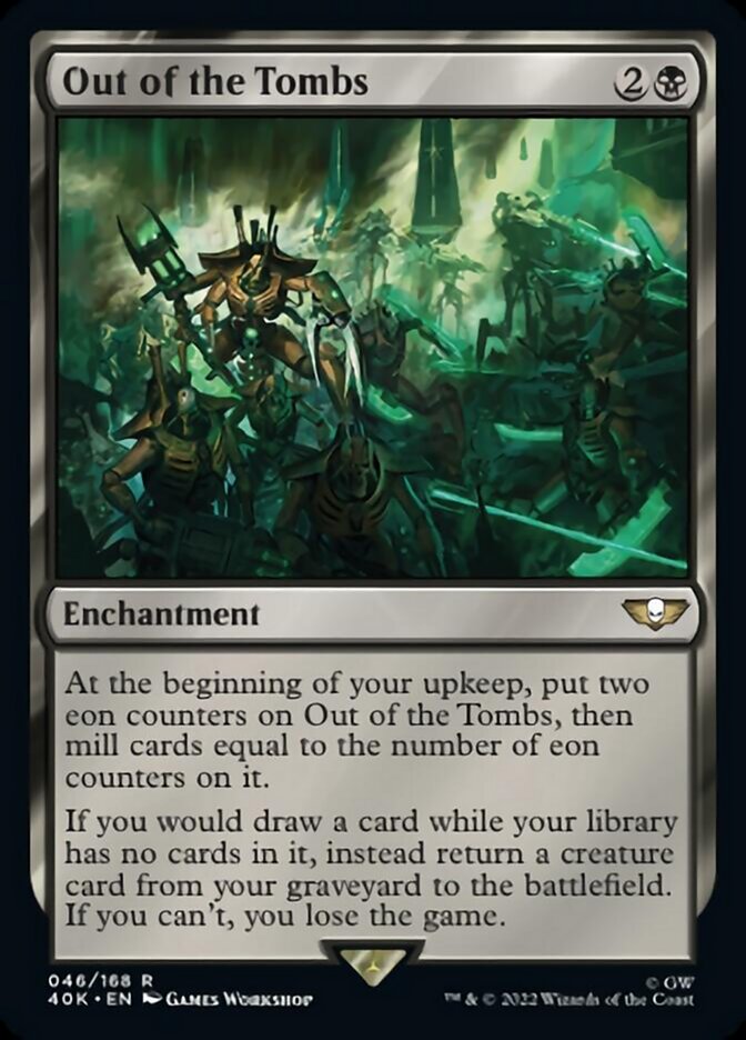 Magic | Out of the Tombs (Surge Foil) [Warhammer 40,000] | The Nerd Merchant