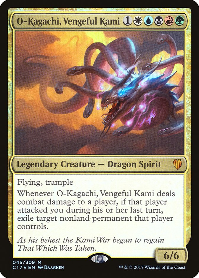 Magic | O-Kagachi, Vengeful Kami [Commander 2017] | The Nerd Merchant