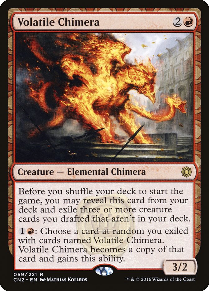 Magic | Volatile Chimera [Conspiracy: Take the Crown] | The Nerd Merchant