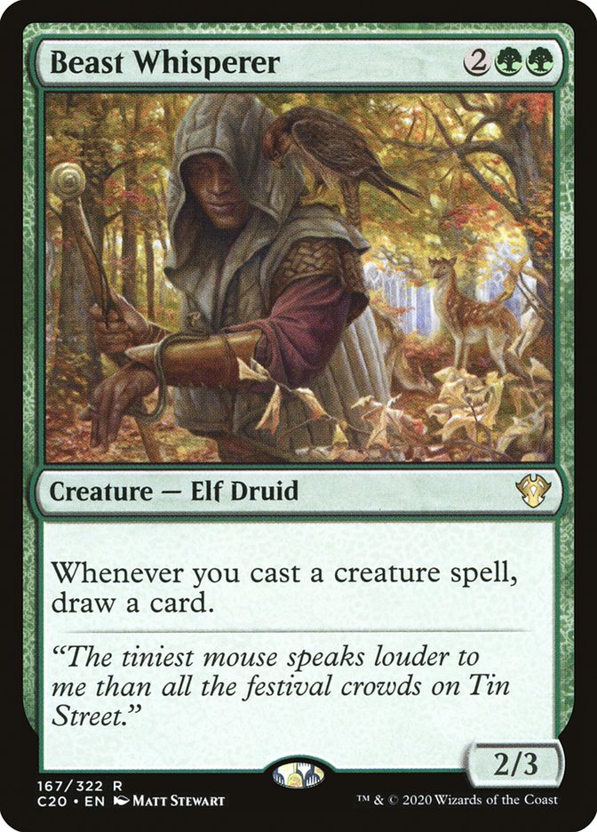 Magic | Beast Whisperer [Commander 2020] | The Nerd Merchant