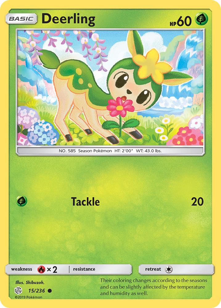 Pokemon| Deerling (15/236) [Sun & Moon: Cosmic Eclipse] | The Nerd Merchant
