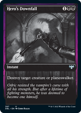 Magic | Hero's Downfall [Innistrad: Double Feature] | The Nerd Merchant