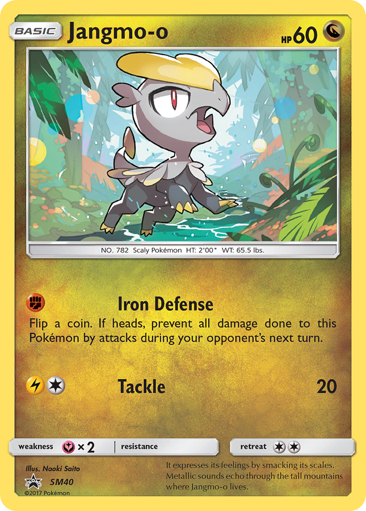 Pokemon | Jangmo-o (SM40) [Sun & Moon: Black Star Promos] | The Nerd Merchant