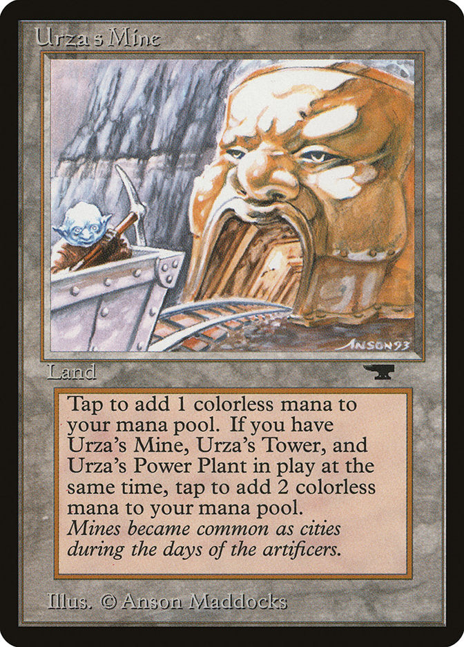 Magic | Urza's Mine (Mine Cart Entering Mouth) [Antiquities] | The Nerd Merchant