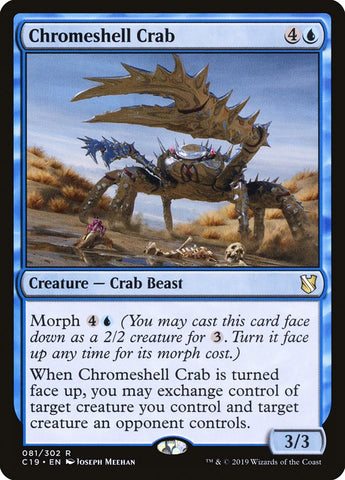 Magic | Chromeshell Crab [Commander 2019] | The Nerd Merchant