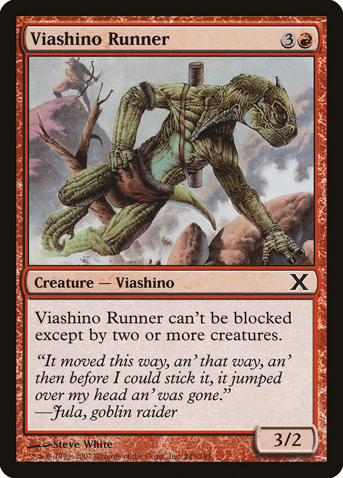 Magic | Viashino Runner [Tenth Edition] | The Nerd Merchant