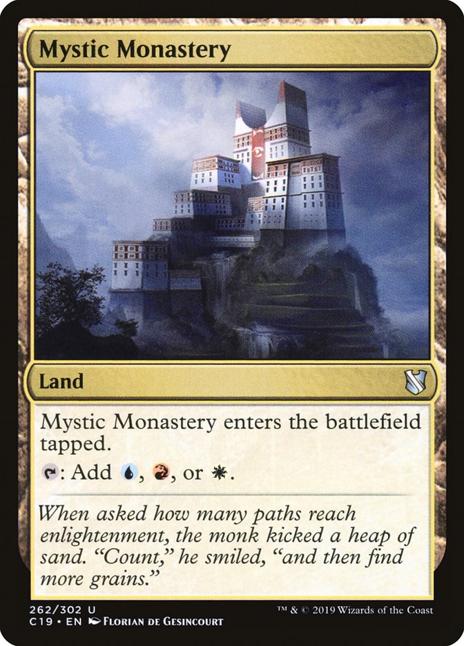 Magic | Mystic Monastery [Commander 2019] | The Nerd Merchant