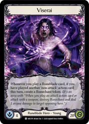 Flesh and Blood TCG | Viserai // Viserai, Rune Blood [U-ARC076 // U-ARC075] (Arcane Rising Unlimited)  Unlimited Normal | The Nerd Merchant