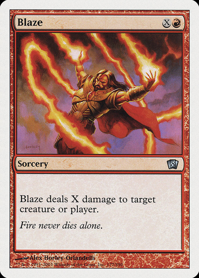 Magic | Blaze [Eighth Edition] | The Nerd Merchant