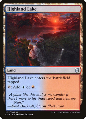 Magic | Highland Lake [Commander 2019] | The Nerd Merchant