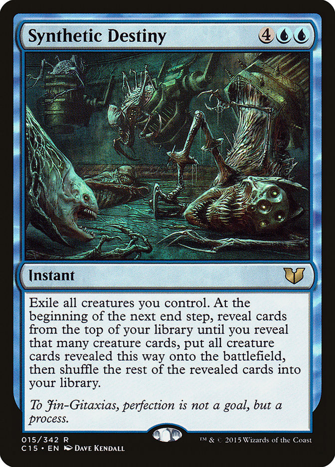 Magic | Synthetic Destiny [Commander 2015] | The Nerd Merchant