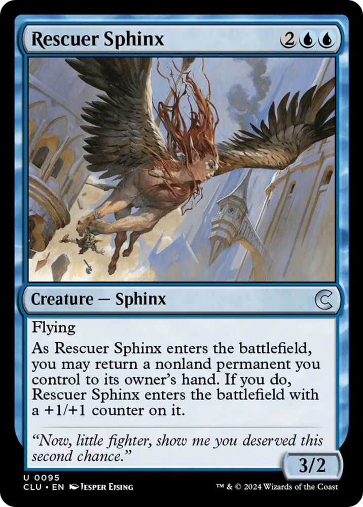 Magic | Rescuer Sphinx [Ravnica: Clue Edition] | The Nerd Merchant