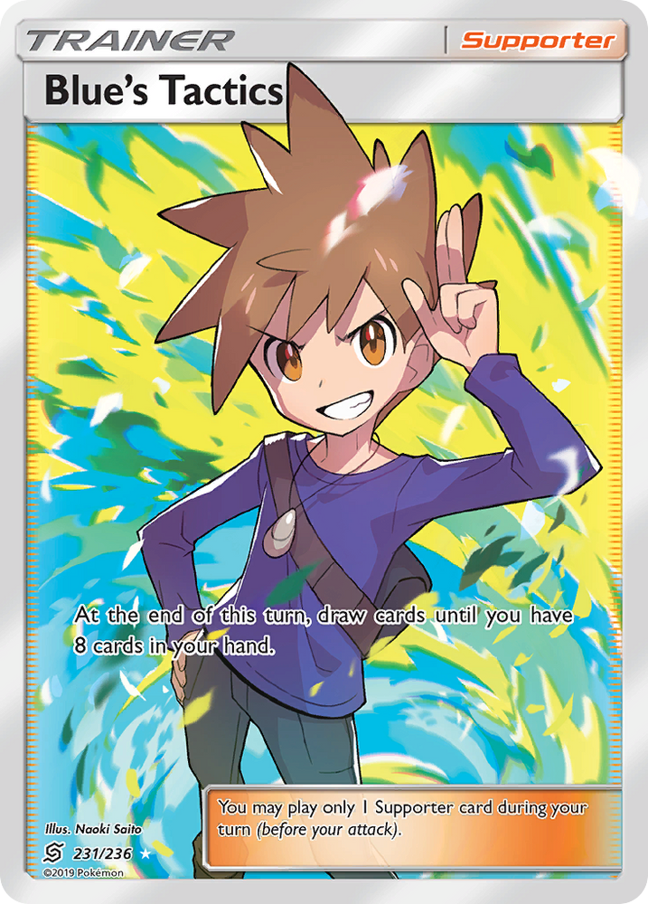 Pokemon | Blue's Tactics (231/236) [Sun & Moon: Unified Minds] | The Nerd Merchant