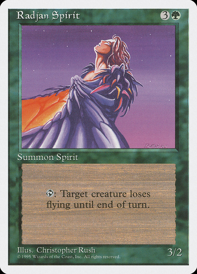 Magic | Radjan Spirit [Fourth Edition] | The Nerd Merchant