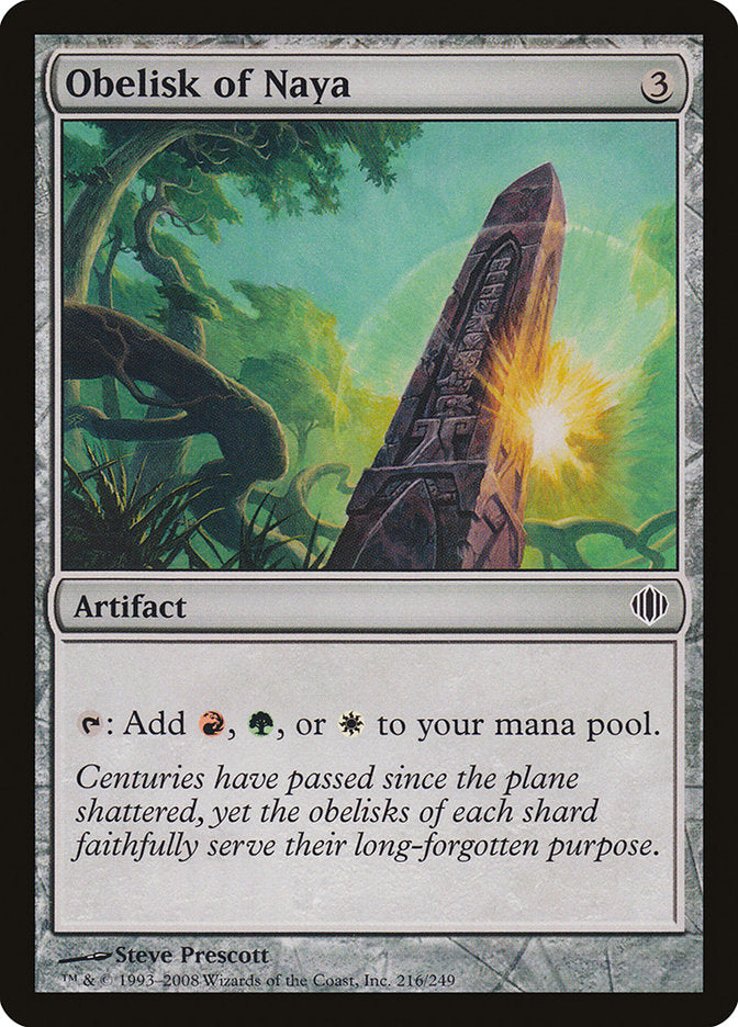 Magic | Obelisk of Naya [Shards of Alara] | The Nerd Merchant