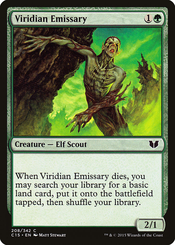 Magic | Viridian Emissary [Commander 2015] | The Nerd Merchant