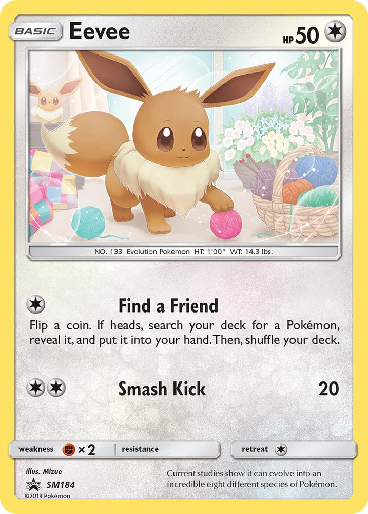 Pokemon | Eevee (SM184) [Sun & Moon: Black Star Promos] | The Nerd Merchant