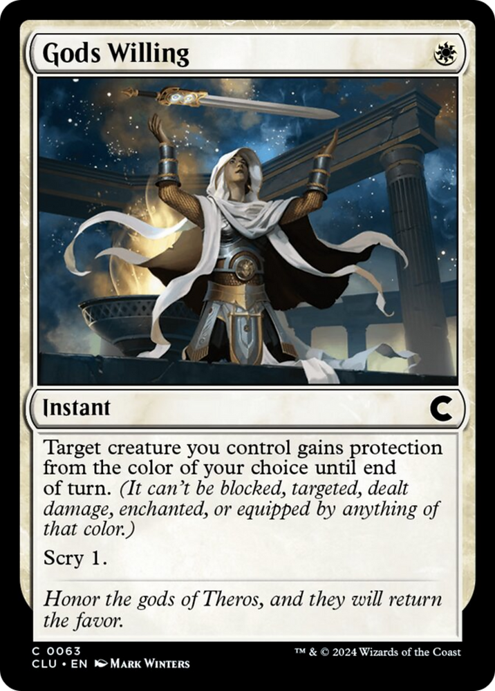 Magic | Gods Willing [Ravnica: Clue Edition] | The Nerd Merchant