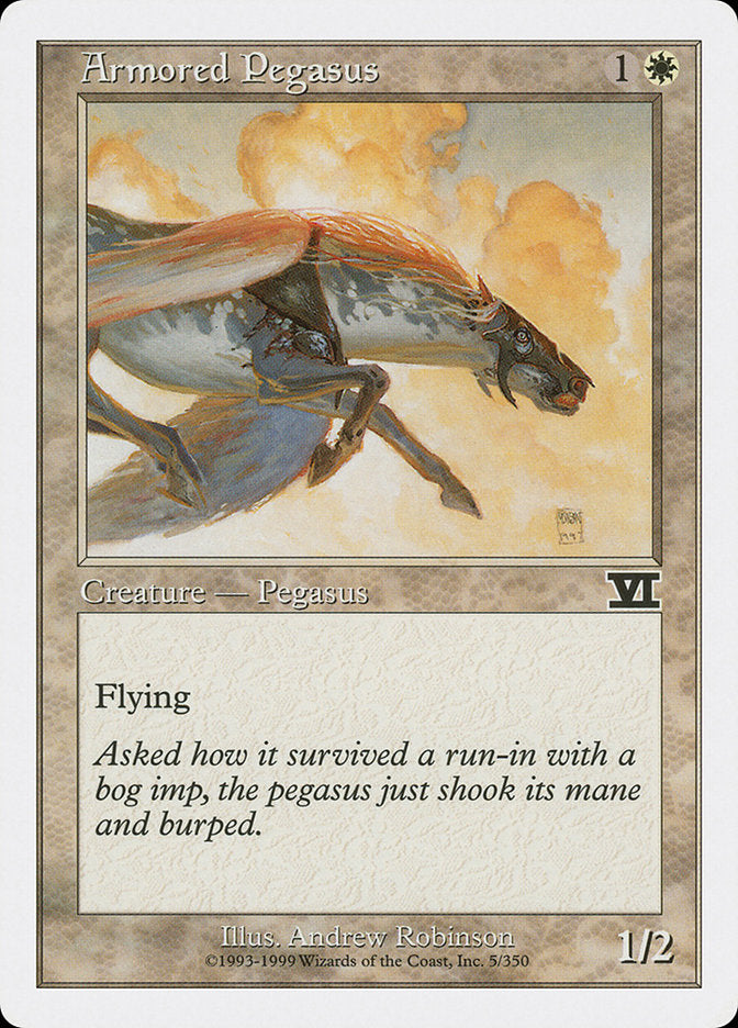 Magic | Armored Pegasus [Classic Sixth Edition] | The Nerd Merchant