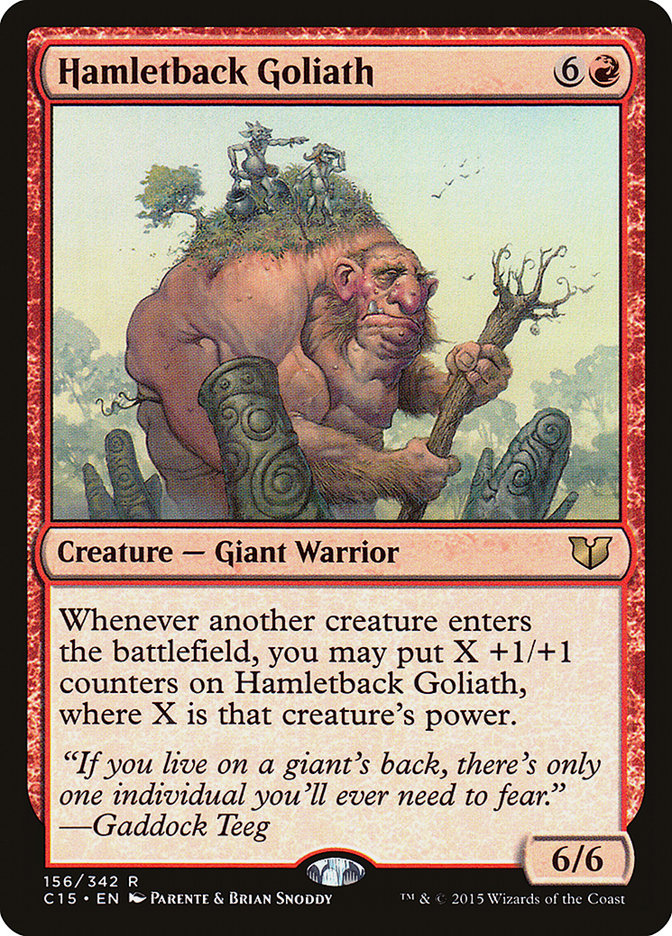 Magic | Hamletback Goliath [Commander 2015] | The Nerd Merchant
