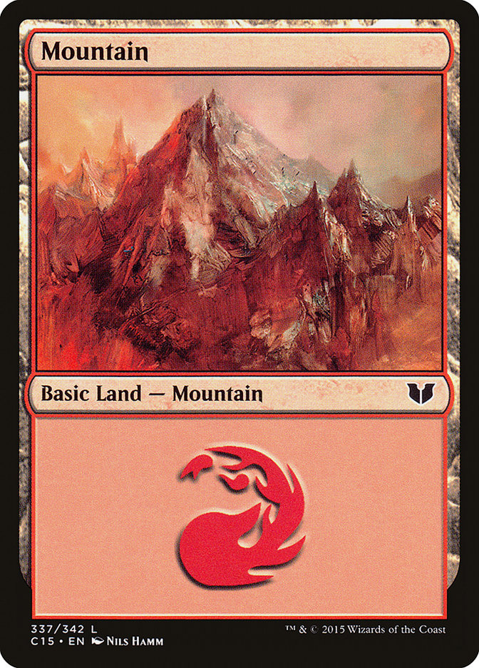 Magic | Mountain (337) [Commander 2015] | The Nerd Merchant
