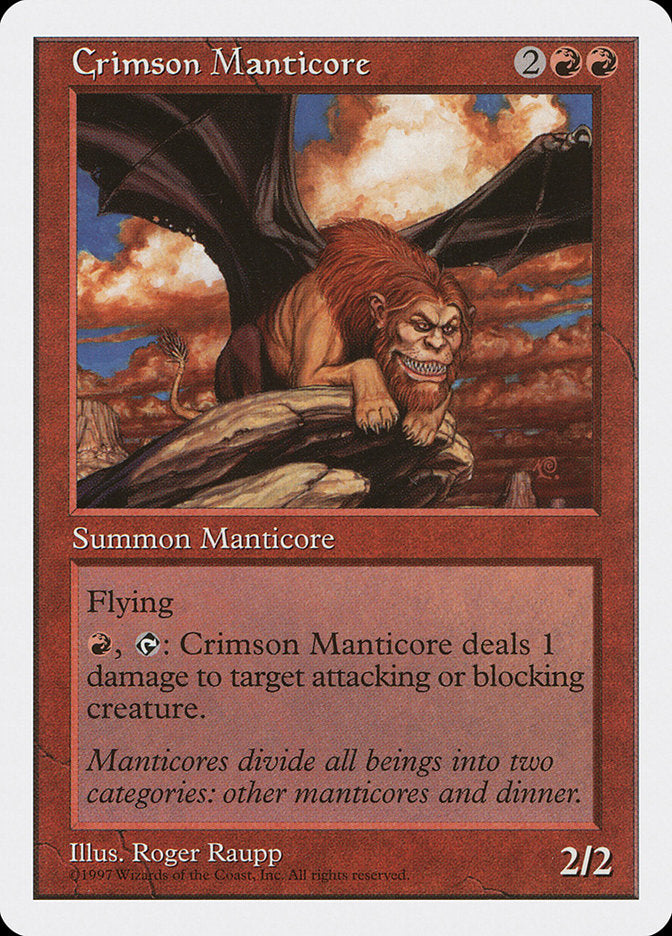 Magic | Crimson Manticore [Fifth Edition] | The Nerd Merchant