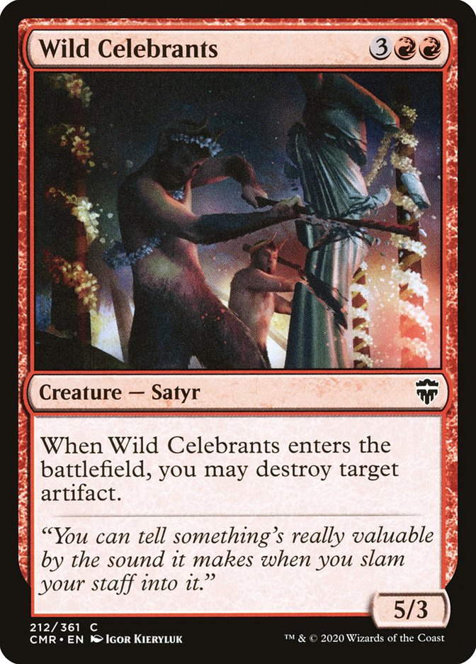 Magic | Wild Celebrants [Commander Legends] | The Nerd Merchant