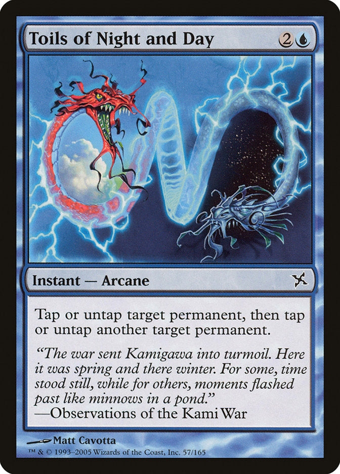 Magic | Toils of Night and Day [Betrayers of Kamigawa] | The Nerd Merchant