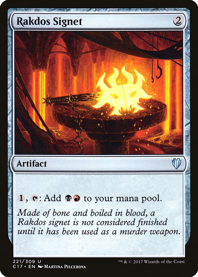Magic | Rakdos Signet [Commander 2017] | The Nerd Merchant