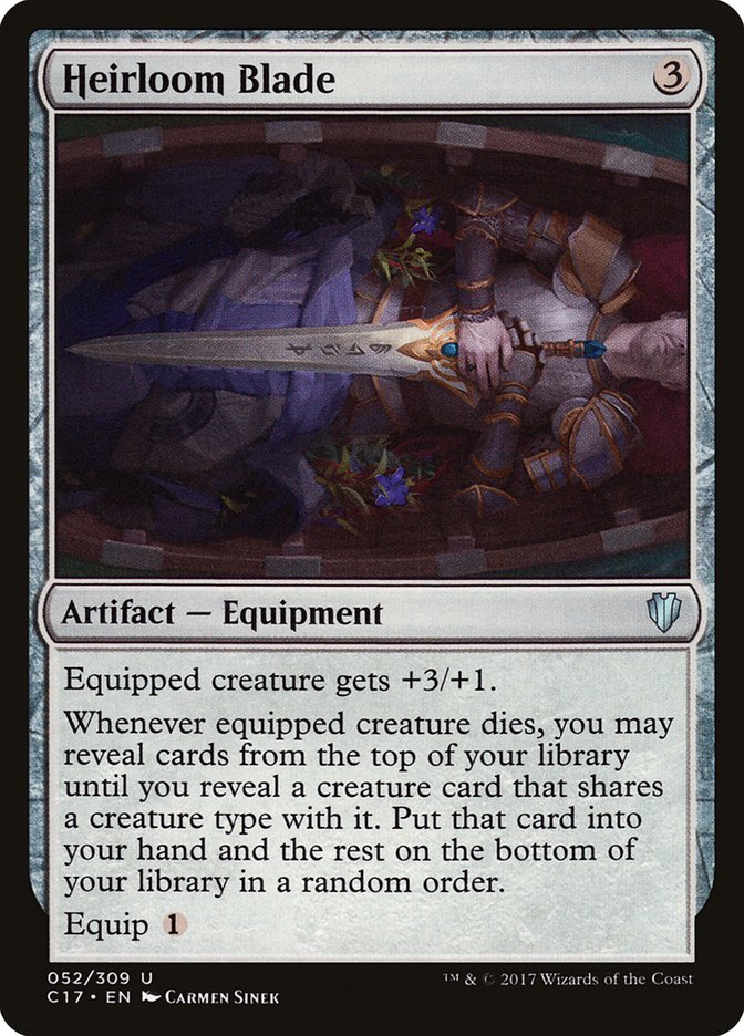 Magic | Heirloom Blade [Commander 2017] | The Nerd Merchant