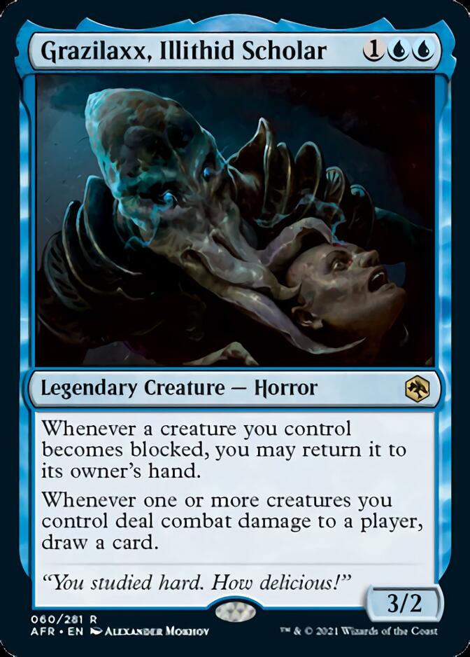 Magic | Grazilaxx, Illithid Scholar [Dungeons & Dragons: Adventures in the Forgotten Realms] | The Nerd Merchant