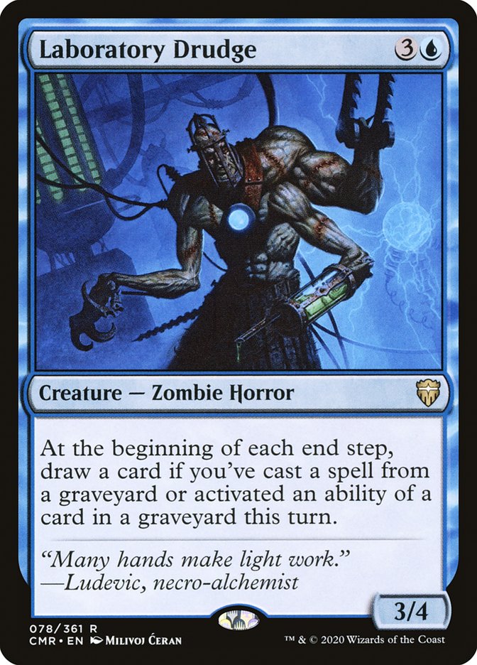 Magic | Laboratory Drudge [Commander Legends] | The Nerd Merchant
