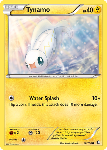 Pokemon | Tynamo (62/160) [XY: Primal Clash] | The Nerd Merchant