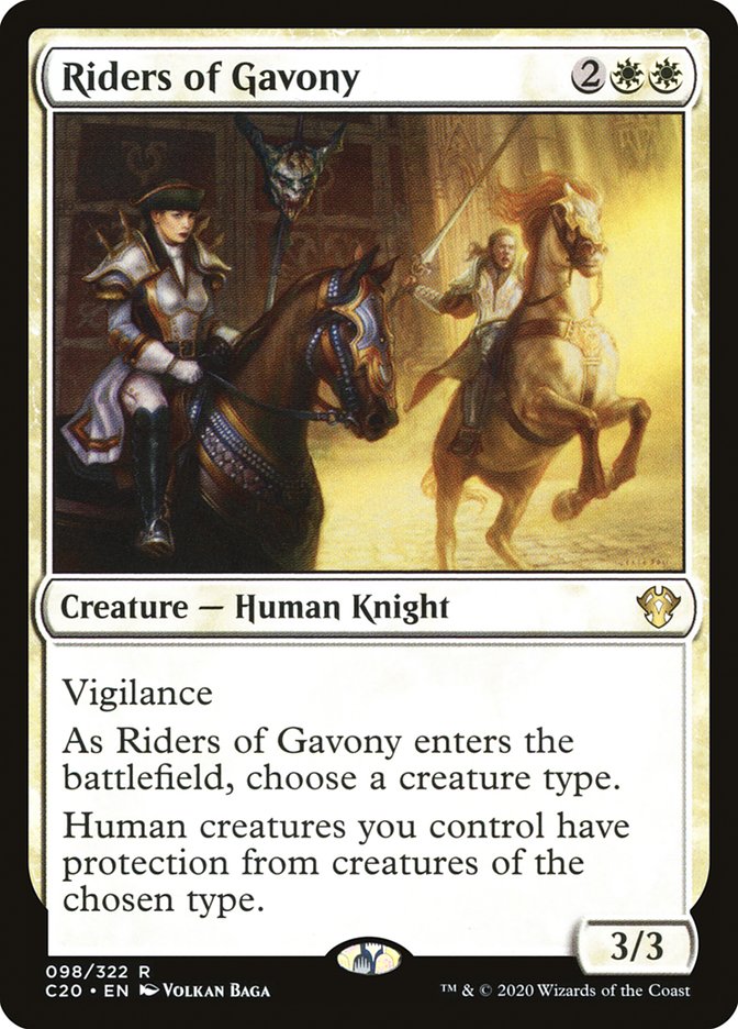 Magic | Riders of Gavony [Commander 2020] | The Nerd Merchant
