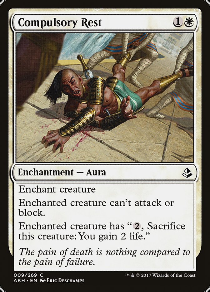 Magic | Compulsory Rest [Amonkhet] | The Nerd Merchant