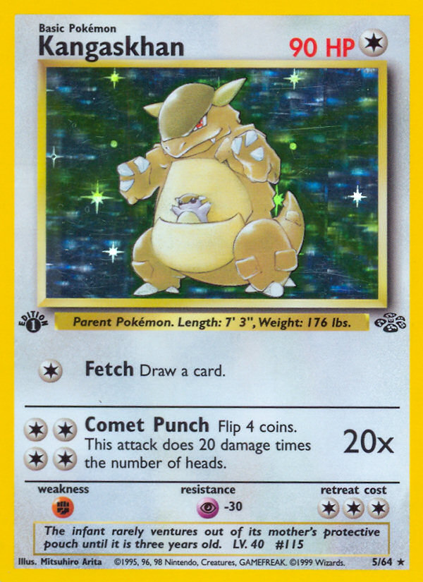 Pokemon | Kangaskhan (5/64) [Jungle 1st Edition] | The Nerd Merchant