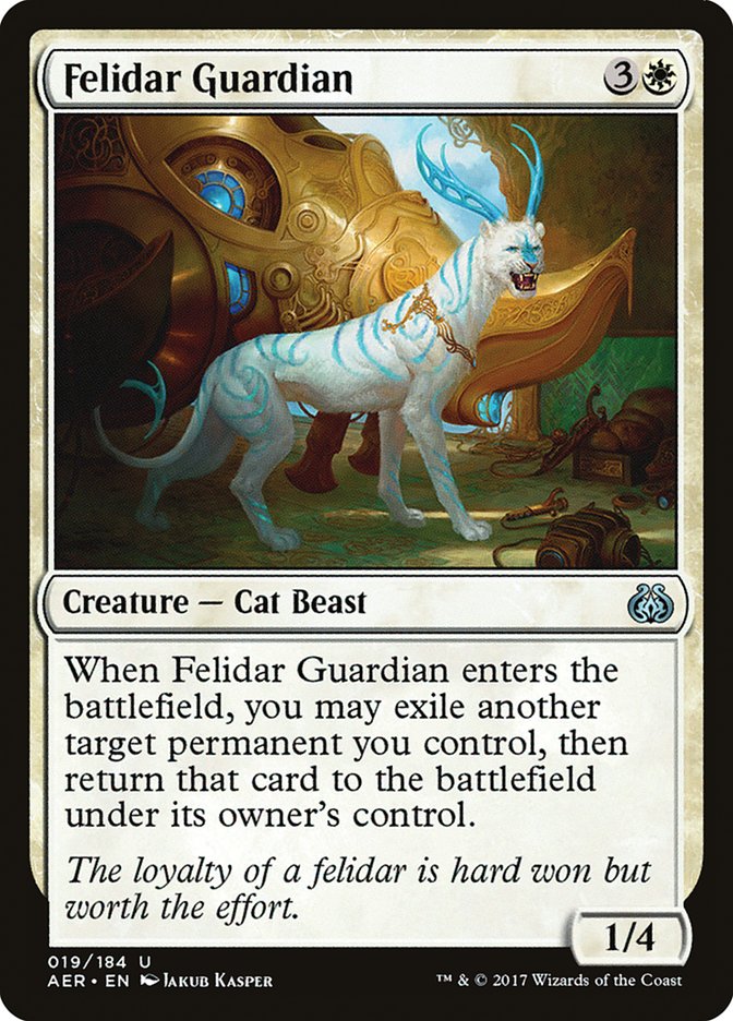 Magic | Felidar Guardian [Aether Revolt] | The Nerd Merchant