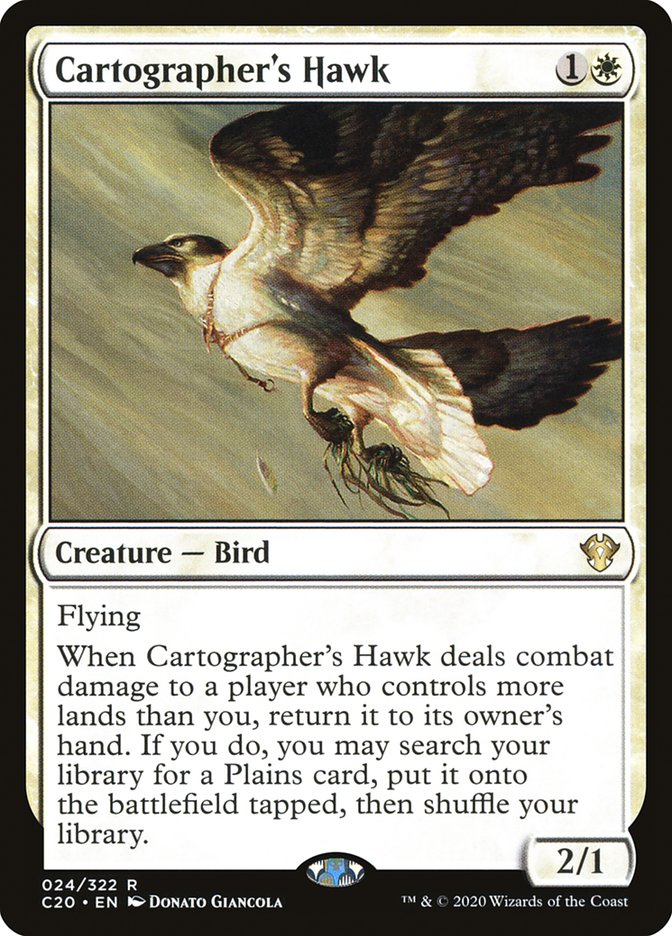 Magic | Cartographer's Hawk [Commander 2020] | The Nerd Merchant