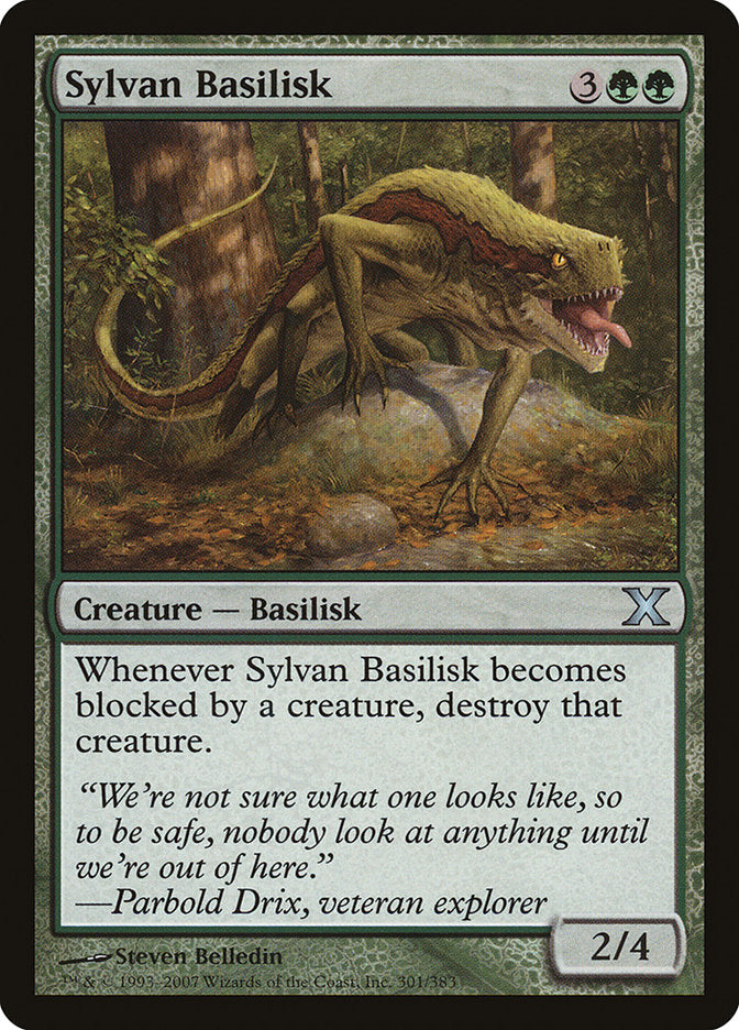 Magic | Sylvan Basilisk [Tenth Edition] | The Nerd Merchant