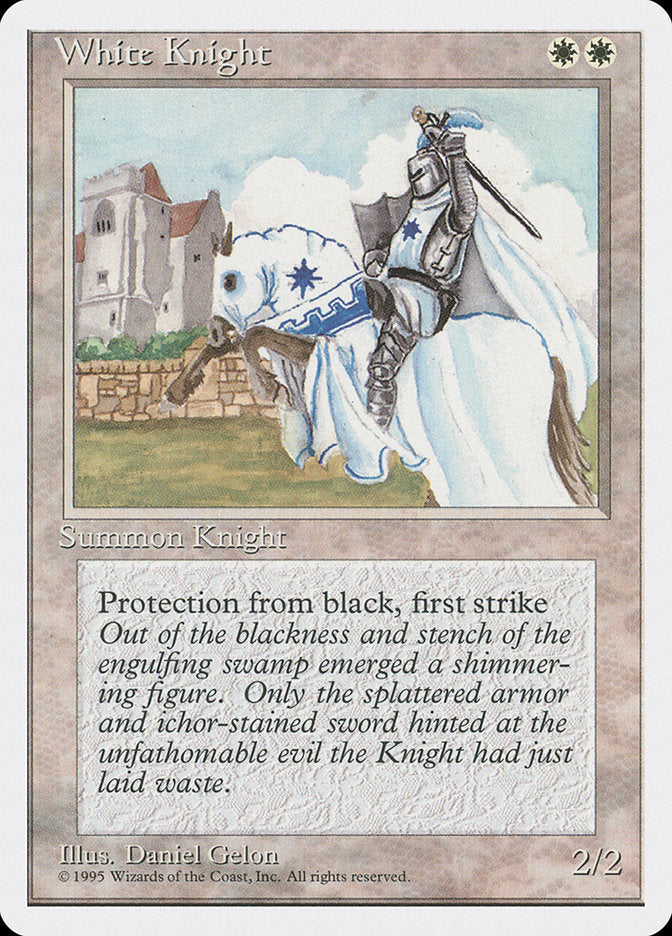 Magic | White Knight [Fourth Edition] | The Nerd Merchant