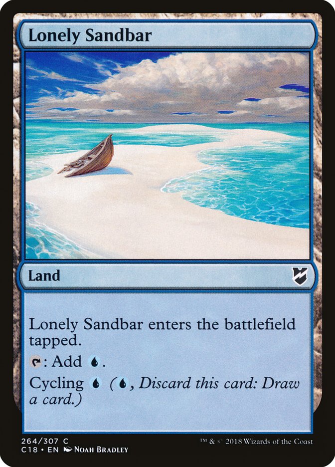 Magic | Lonely Sandbar [Commander 2018] | The Nerd Merchant