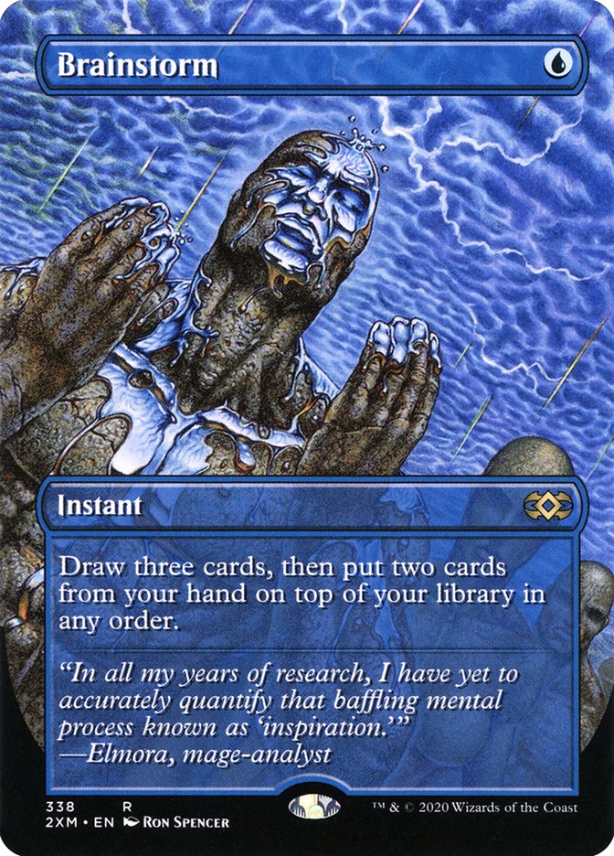 Magic | Brainstorm (Toppers) [Double Masters] | The Nerd Merchant
