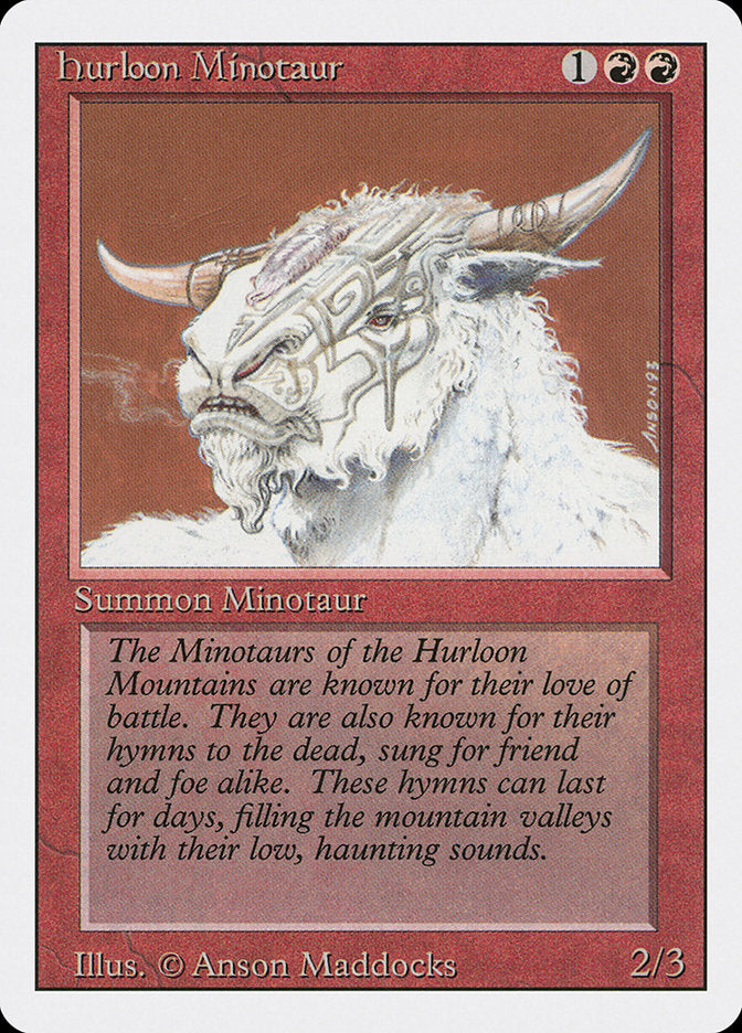Magic | Hurloon Minotaur [Revised Edition] | The Nerd Merchant
