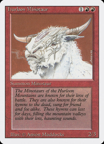 Magic | Hurloon Minotaur [Revised Edition] | The Nerd Merchant