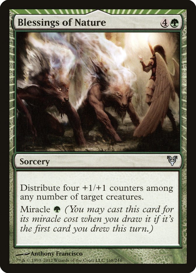 Magic | Blessings of Nature [Avacyn Restored] | The Nerd Merchant