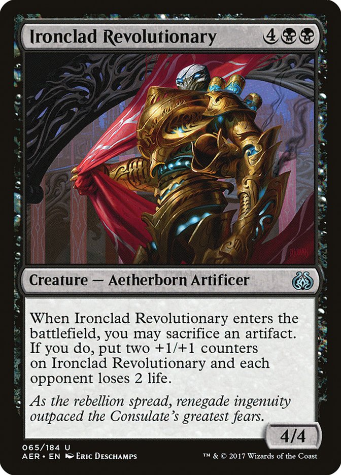 Magic | Ironclad Revolutionary [Aether Revolt] | The Nerd Merchant