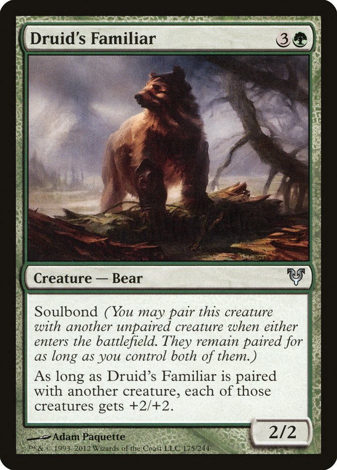 Magic | Druid's Familiar [Avacyn Restored] | The Nerd Merchant