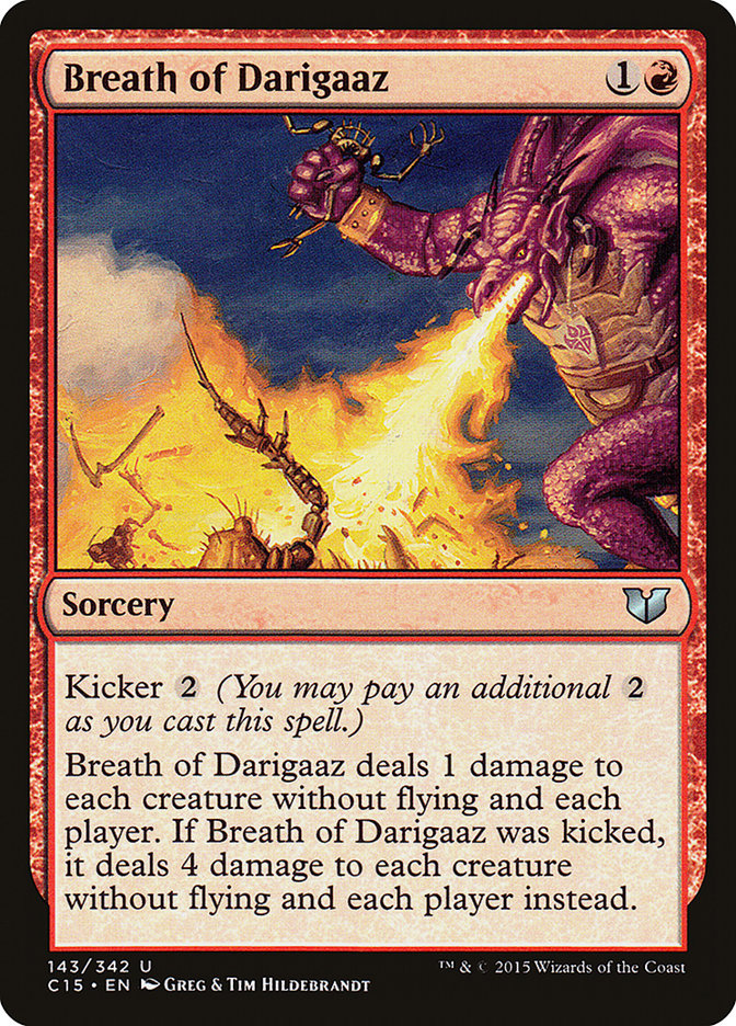 Magic | Breath of Darigaaz [Commander 2015] | The Nerd Merchant