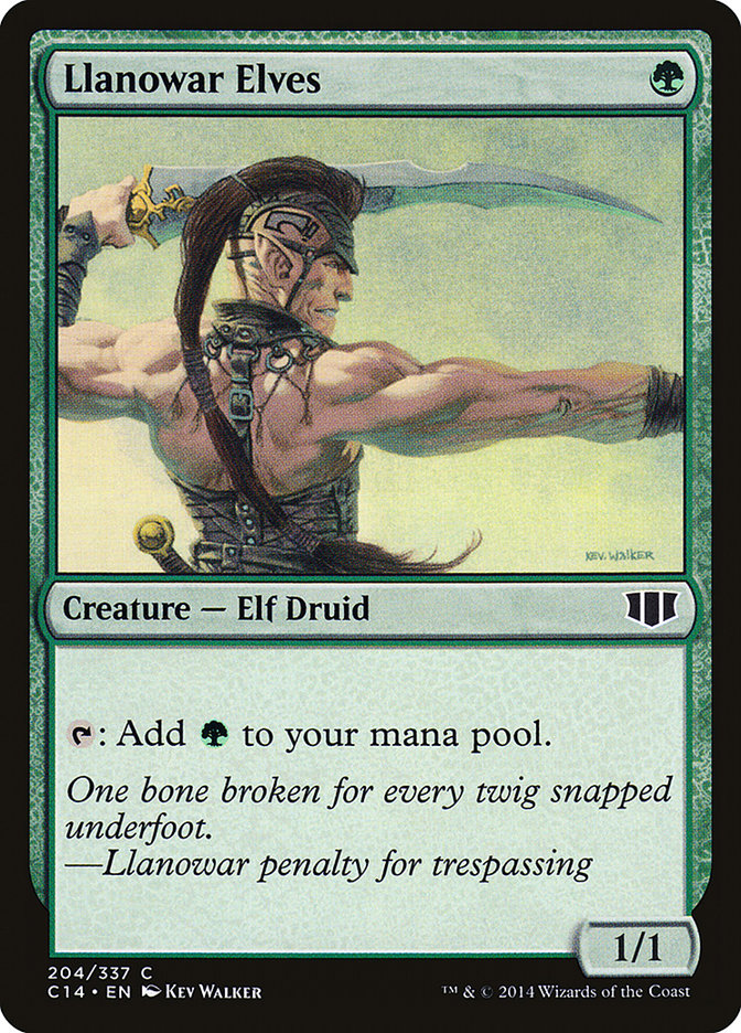 Magic | Llanowar Elves [Commander 2014] | The Nerd Merchant